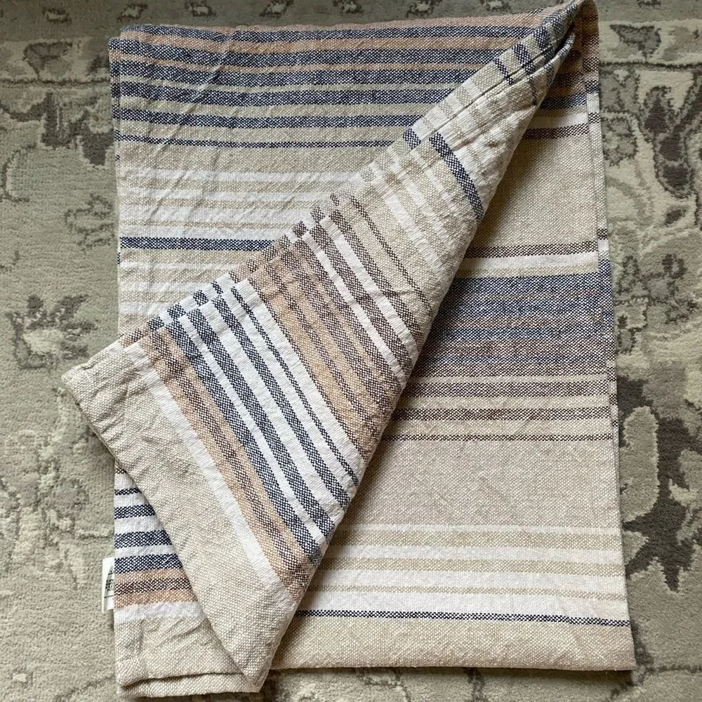 Yellowstone Rustic Striped Cotton Table Runner